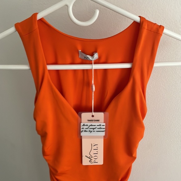 Ruched Bodycon Mini Dress - Picture 2 of 4